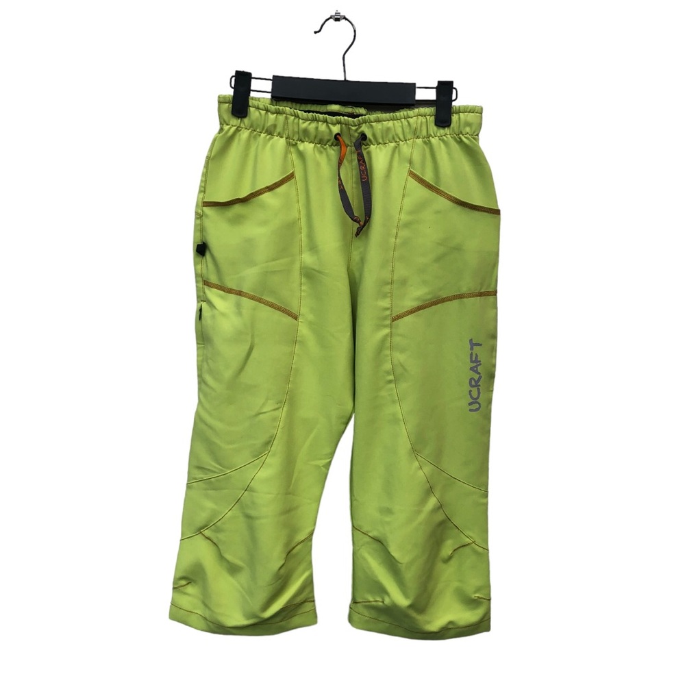 Ucraft Lime Green Climbing Shorts size Small - Picture 1 of 10